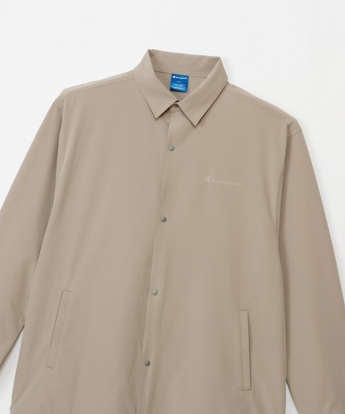 Champion（チャンピオン）の「チャンピオン Champion COACH SHIRT（シャツ/ブラウス・メンズ・チャコールグレー/サンドグレー・LL/L/M）」の6枚目の写真