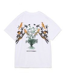 NON TOKYO（ノントーキョー）の「PRINT T-SHIRT(FLOWER BIRD)（Tシャツ/カットソー）」
