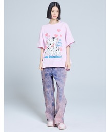 【8】【it】【little sunny bite Disney collection】【little sunny bite Disney collection】 little sunny bite ★ Disney 101 big tee