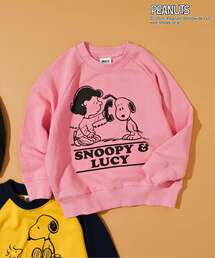 PEANUTS（ピーナッツ）の「PEANUTSコラボ ラグラントレーナー（スウェット）」