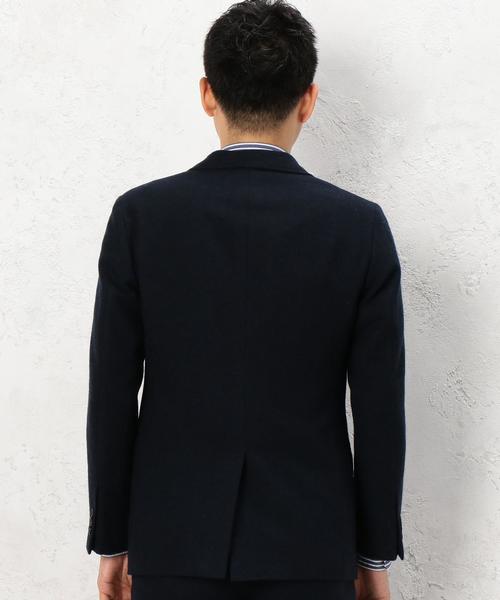 green label relaxing（グリーンレーベルリラクシング）の「KT H/SPUN NT 2B ジャケット◆（テーラードジャケット・メンズ・ダークブラウン/ネイビー/グレー・X-LARGE/LARGE/MEDIUM/X-SMALL/XX-LARGE/SMALL）」の4枚目の写真