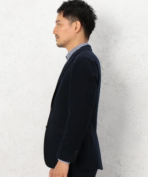 green label relaxing（グリーンレーベルリラクシング）の「KT H/SPUN NT 2B ジャケット◆（テーラードジャケット・メンズ・ダークブラウン/ネイビー/グレー・X-LARGE/LARGE/MEDIUM/X-SMALL/XX-LARGE/SMALL）」の6枚目の写真