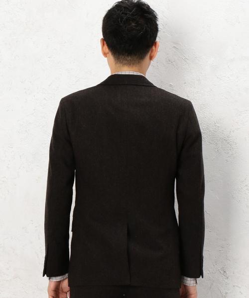 green label relaxing（グリーンレーベルリラクシング）の「KT H/SPUN NT 2B ジャケット◆（テーラードジャケット・メンズ・ダークブラウン/ネイビー/グレー・X-LARGE/LARGE/MEDIUM/X-SMALL/XX-LARGE/SMALL）」の15枚目の写真