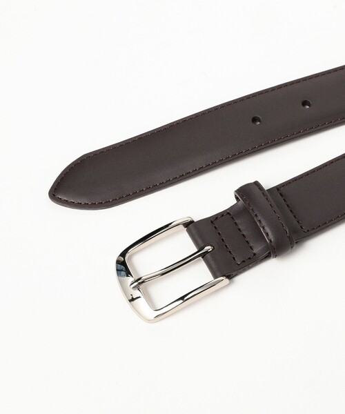 BEAMS F(ビームスエフ)の「クラシック キップレザー ベルト(ベルト・メンズ・ダークブラウン/ブラック/ブラウン・34inch/32inch/36inch/30inch)」の17枚目の写真