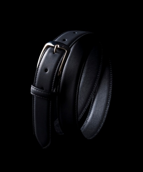 BEAMS F（ビームスエフ）の「【ビームスの百名品】BEAMS F / クラシック キップレザー ベルト（ベルト・メンズ・ダークブラウン/ブラック・34inch/32inch/36inch/30inch）」の2枚目の写真