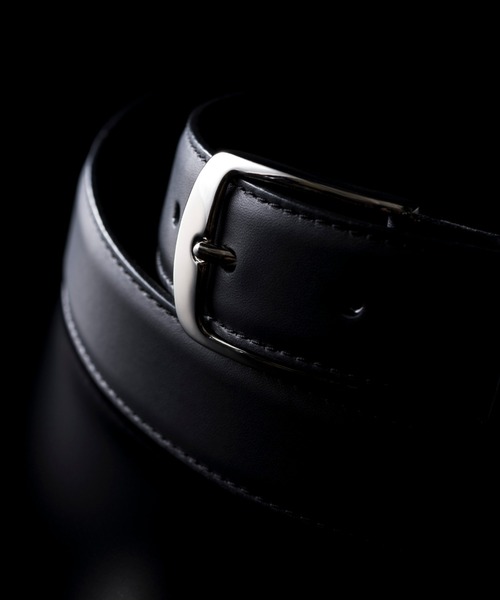 ビームスの百名品】BEAMS F / クラシック キップレザー ベルト（ベルト
