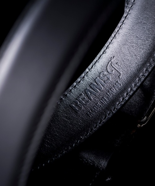 ビームスの百名品】BEAMS F / クラシック キップレザー ベルト（ベルト