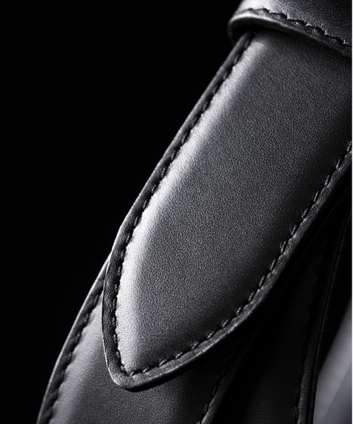 ビームスの百名品】BEAMS F / クラシック キップレザー ベルト（ベルト