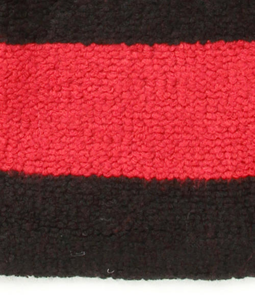 BEAMS（ビームス）の「BEAMS / 裏毛 ボーダー ニット（ニット/セーター・メンズ・レッド/オリーブ・X-LARGE/MEDIUM/SMALL/LARGE）」の6枚目の写真