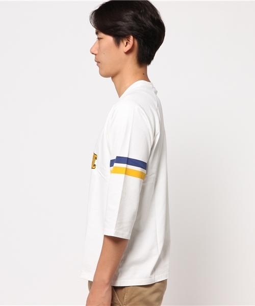 HYSTERIC GLAMOUR（ヒステリックグラマー）の「CRASH BABY pt 七分袖T-SH（Tシャツ/カットソー・メンズ・ホワイト/イエロー/ブラック・SMALL/MEDIUM/LARGE）」の11枚目の写真