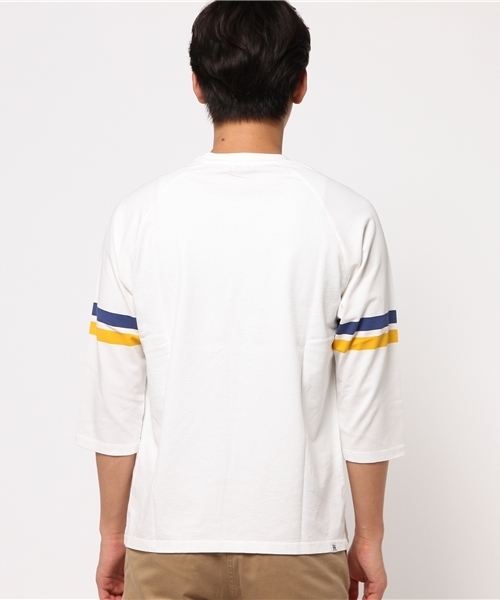 HYSTERIC GLAMOUR（ヒステリックグラマー）の「CRASH BABY pt 七分袖T-SH（Tシャツ/カットソー・メンズ・ホワイト/イエロー/ブラック・SMALL/MEDIUM/LARGE）」の9枚目の写真