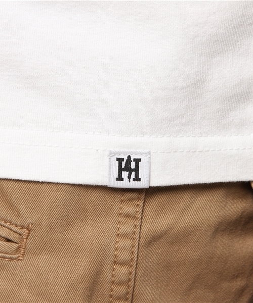 HYSTERIC GLAMOUR（ヒステリックグラマー）の「CRASH BABY pt 七分袖T-SH（Tシャツ/カットソー・メンズ・ホワイト/イエロー/ブラック・SMALL/MEDIUM/LARGE）」の6枚目の写真