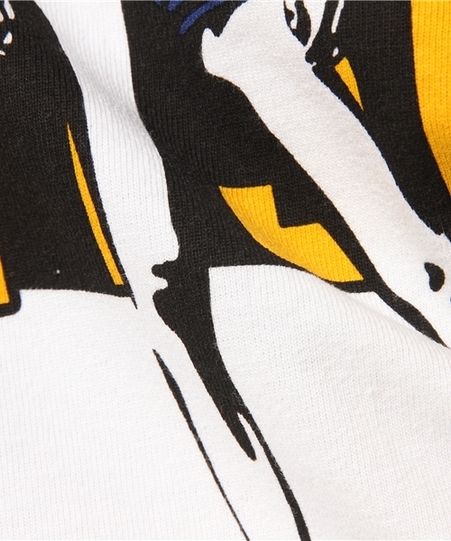 HYSTERIC GLAMOUR（ヒステリックグラマー）の「CRASH BABY pt 七分袖T-SH（Tシャツ/カットソー・メンズ・ホワイト/イエロー/ブラック・SMALL/MEDIUM/LARGE）」の8枚目の写真