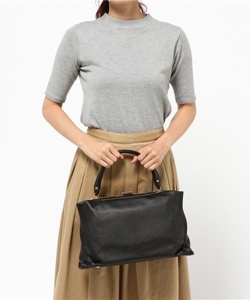 PotioR（ポティオール）の「PotioR（ポティオール）CORINNE/コリーヌ（ショルダーバッグ・レディース・ブラック/グレー/レッド・FREE）」の11枚目の写真