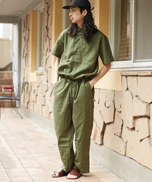 AMERICAN RAG CIE | 綿麻 オールインワン WEB限定(つなぎ/オールインワン)