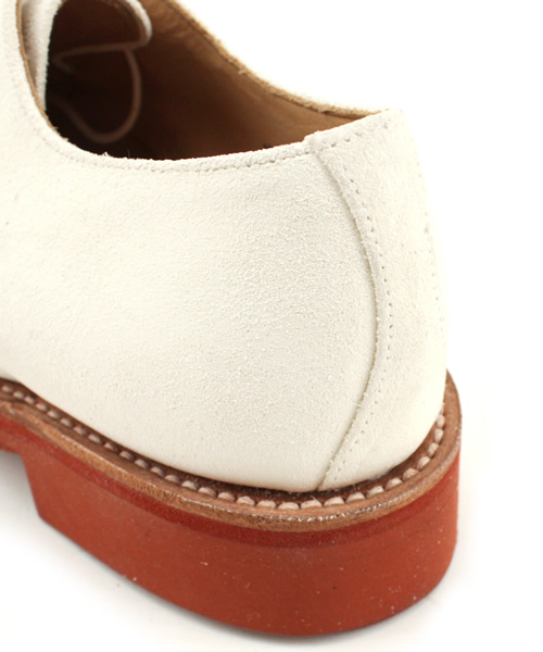 BEAMS PLUS（ビームスプラス）の「BEAMS PLUS / “White Bucks”・“Navy Bucks”（ドレスシューズ・メンズ・ホワイト/ネイビー・5.5/6.5/7.5/6/7/8/8.5/9）」の7枚目の写真