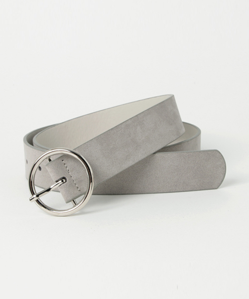 WEGO(ウィゴー)の「WEGO/リングカラーベルト(ベルト・レディース・レッド/ベージュ/ブラック/グレー/ピンク/マスタード/ライトベージュ・FREE)」の3枚目の写真