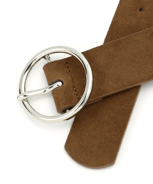 WEGO(ウィゴー)の「WEGO/リングカラーベルト(ベルト・レディース・レッド/ベージュ/ブラック/グレー/ピンク/マスタード/ライトベージュ・FREE)」の8枚目の写真