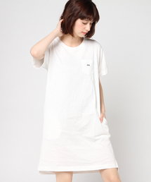 Lee リー の Lee ハウスマークロゴポケット付きワンピース ワンピース Wear