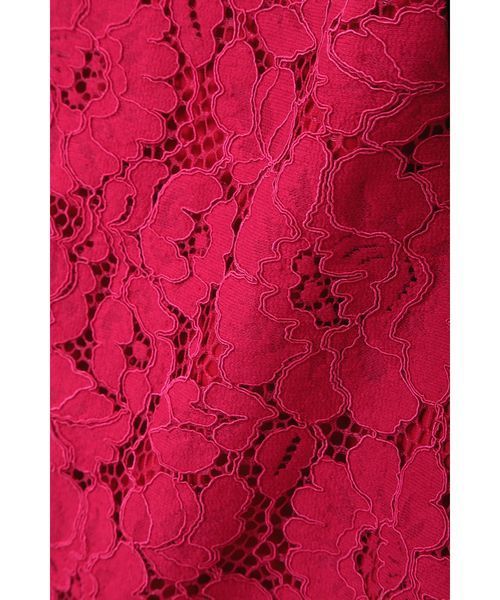 NATURAL BEAUTY BASIC（ナチュラルビューティーベーシック）の「オータムカラースカラレーススカート　＜ウォッシャブル＞（スカート・レディース・グリーン/ピンク系その他/ダークベージュ・MEDIUM/SMALL/X-SMALL）」の7枚目の写真