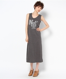 WEGO | 三者混マキシ丈カレッジタンクワンピース(ワンピース)