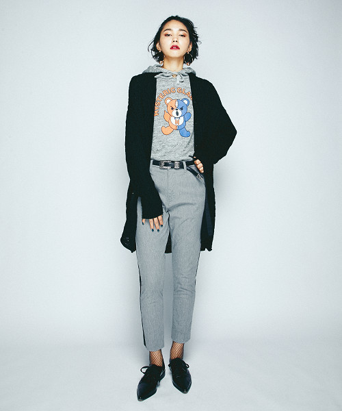 HYSTERIC GLAMOUR（ヒステリックグラマー）の「SチノサイドラインスラックスPT（スラックス・レディース・ネイビー/グレー/ピンク・SMALL/MEDIUM/X-SMALL）」の15枚目の写真