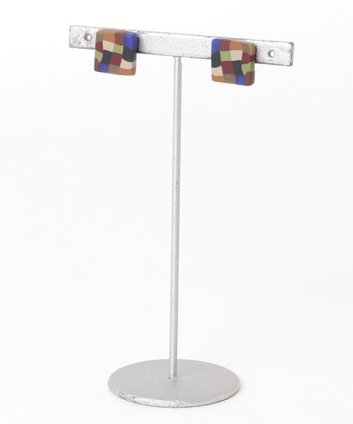 TONE SELECT GOODS（トーンセレクトグッズ）の「【macree】macreeカラフル四角ピアス（ピアス（両耳用）・レディース・その他/その他2/その他1/その他3・FREE）」の4枚目の写真