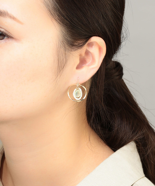 agete（アガット）の「K10ピアスチャーム（チャーム）」 - WEAR