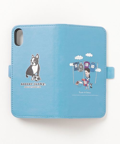 1 to 10 people(ワントゥテンピープル)の「soccerjunky/サッカージャンキー/iPhoneX対応 手帳型ケース(モバイルケース/カバー)」|その他4