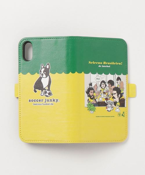 1 to 10 people(ワントゥテンピープル)の「soccerjunky/サッカージャンキー/iPhoneX対応 手帳型ケース(モバイルケース/カバー)」|その他10