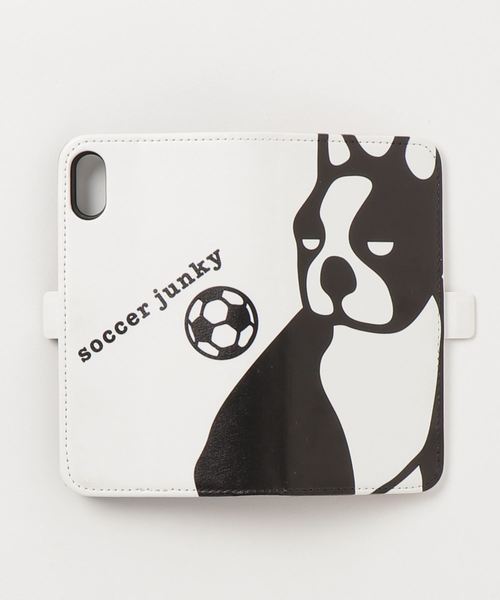 1 to 10 people(ワントゥテンピープル)の「soccerjunky/サッカージャンキー/iPhoneX対応 手帳型ケース(モバイルケース/カバー)」|その他11