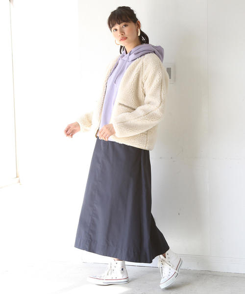 Dickies(ディッキーズ)の「【新色追加・別注】Dickies(ディッキーズ)フレアロングスカート(スカート・レディース・ベージュ/コバルトブルー/ネイビー/ダークグリーン・LARGE/MEDIUM)」の20枚目の写真