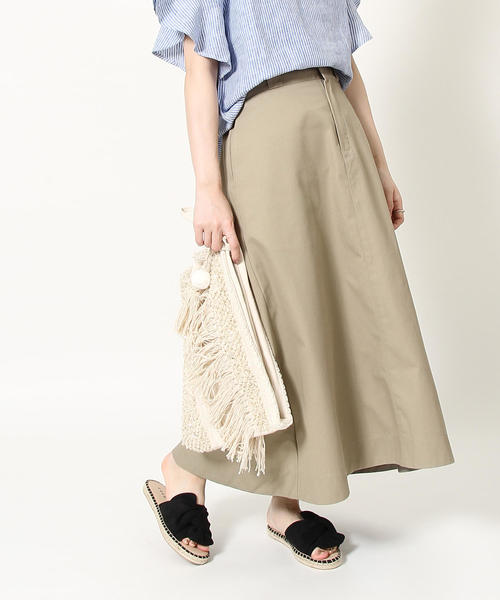 Dickies(ディッキーズ)の「【新色追加・別注】Dickies(ディッキーズ)フレアロングスカート(スカート・レディース・ベージュ/コバルトブルー/ネイビー/ダークグリーン・LARGE/MEDIUM)」の21枚目の写真