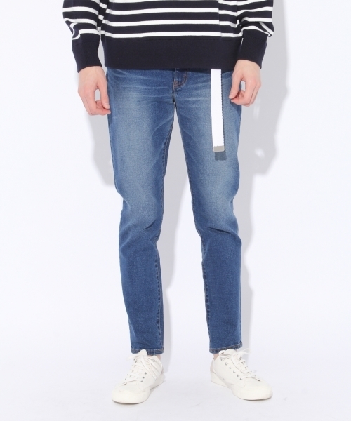 niko and...（ニコアンド）の「N5ポケットスキニーデニムパンツ（デニムパンツ・メンズ・ブルー/ブラック/チャコール・LARGE/MEDIUM/SMALL）」の3枚目の写真