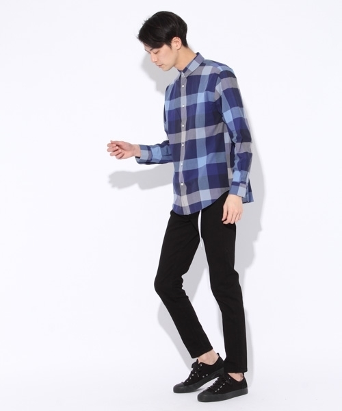 niko and...（ニコアンド）の「N5ポケットスキニーデニムパンツ（デニムパンツ・メンズ・ブルー/ブラック/チャコール・LARGE/MEDIUM/SMALL）」の19枚目の写真