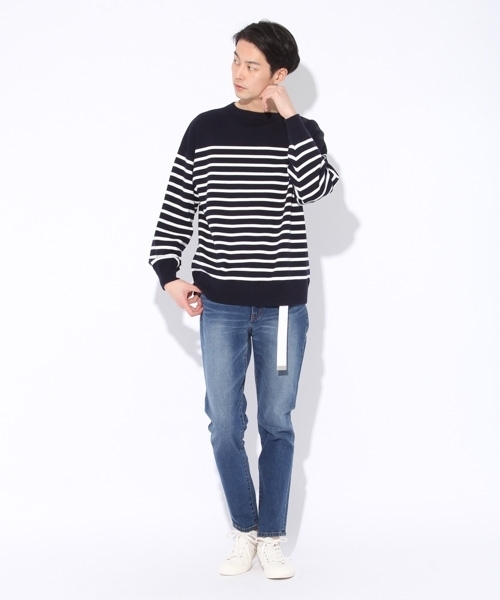 niko and...（ニコアンド）の「N5ポケットスキニーデニムパンツ（デニムパンツ・メンズ・ブルー/ブラック/チャコール・LARGE/MEDIUM/SMALL）」の18枚目の写真