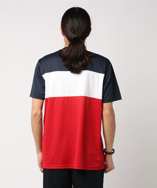 FILA（フィラ）の「フィラ 半袖Tシャツ FL-9C10218TS2P（Tシャツ/カットソー・メンズ・ネイビー・LL/3L/S/M/L）」の2枚目の写真