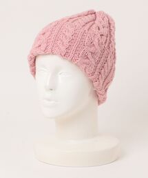 HIGHLAND 2000（ハイランドトゥーサウザンド）の「HIGHLAND 2000 ケーブル編み ニット帽 BW 016 Cable Bobcap（ニットキャップ/ビーニー）」