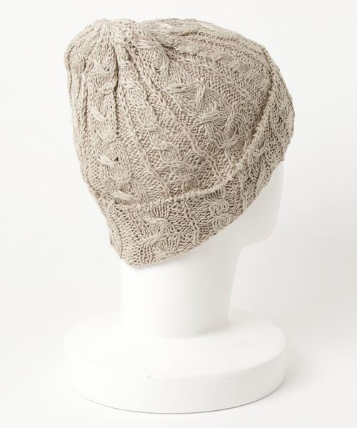 HIGHLAND 2000(ハイランドトゥーサウザンド)の「HIGHLAND 2000 ケーブル編み ニット帽 BW 016 Cable Bobcap(ニットキャップ/ビーニー・レディース・パープル/ダークブルー/ベージュ/ブラウン系その他/ライトグレー/グレー系その他/ホワイト/ブラック/ブルー系その他/キャメル/イエロー系その他/ピンク系その他/ピンク系その他2/オレンジ/レッド系その他/その他/ブラック系その他・FREE)」の19枚目の写真