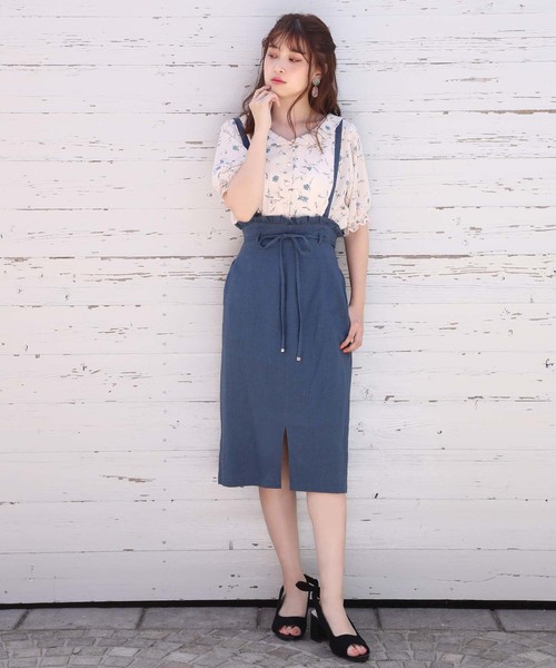 one after another NICE CLAUP（ワンアフターアナザーナイスクラップ）の「丸衿レトロ花柄ブラウス（シャツ/ブラウス・レディース・アイボリー/ブラック/ピンク・FREE）」の15枚目の写真