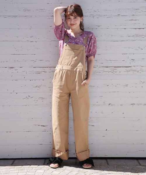 one after another NICE CLAUP（ワンアフターアナザーナイスクラップ）の「丸衿レトロ花柄ブラウス（シャツ/ブラウス・レディース・アイボリー/ブラック/ピンク・FREE）」の13枚目の写真