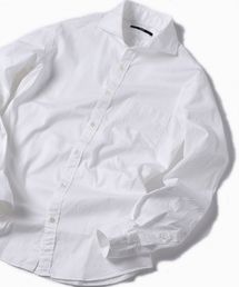 SHIPS | SC: ドビー ロンドンストライプ セミワイドカラー シャツ□(シャツ/ブラウス)