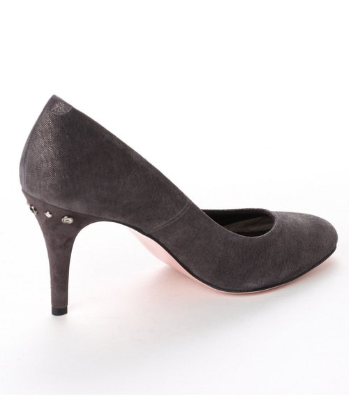 SEVEN TWELVE THIRTY(セヴントゥエルヴサーティー)の「【SEVEN TWELVE THIRTY】LovelyWalk ラインストーンヒールパンプス(パンプス・レディース・ブラック/ネイビー/グレー/ホワイトゴールド・22cm/22.5cm/23cm/23.5cm/24cm/24.5cm)」の7枚目の写真