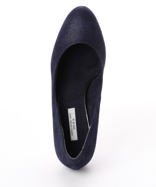 SEVEN TWELVE THIRTY(セヴントゥエルヴサーティー)の「【SEVEN TWELVE THIRTY】LovelyWalk ラインストーンヒールパンプス(パンプス・レディース・ブラック/ネイビー/グレー/ホワイトゴールド・22cm/22.5cm/23cm/23.5cm/24cm/24.5cm)」の8枚目の写真
