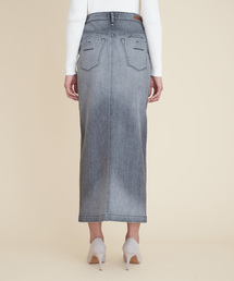 最終値下げYANUK ヤヌーク　2025SSスリットロングデニムスカートSサイズ DENIM SKIRTS スカート身長別比較 | YANUK ONLINE STORE