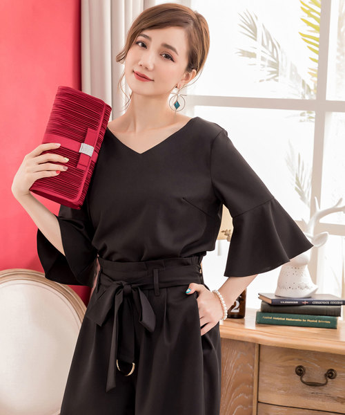 DRESS STAR(ドレス スター)の「ビジューラディアルサテンプリーツクラッチバッグ(クラッチバッグ・レディース・ブラック/レッド/シルバー/ナチュラル・フリー)」の20枚目の写真