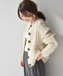 SHIPS | 【WEB限定】ケーブルカーディガン◆(カーディガン/ボレロ)