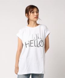 Divinique 半袖 プリントTシャツ