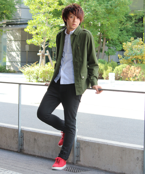 WEGO(ウィゴー)の「WEGO/F-2ジャケット(ミリタリージャケット・メンズ・カーキ/その他1・MEDIUM/LARGE)」の16枚目の写真