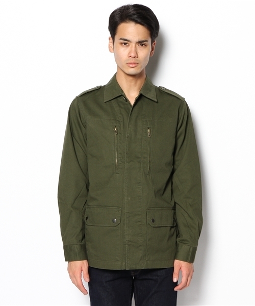 WEGO(ウィゴー)の「WEGO/F-2ジャケット(ミリタリージャケット・メンズ・カーキ/その他1・MEDIUM/LARGE)」の3枚目の写真